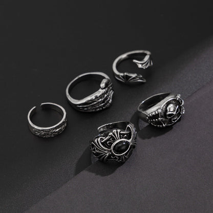 Minimalist Gothic Rings for Urban Edge