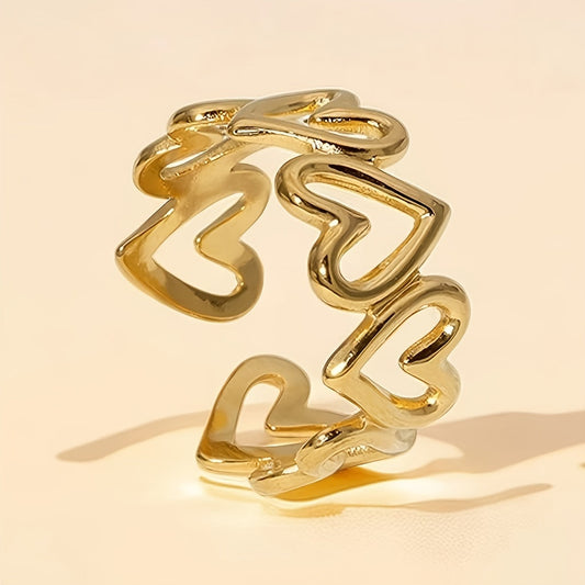 Gold-Tone Comfort-Fit Ring