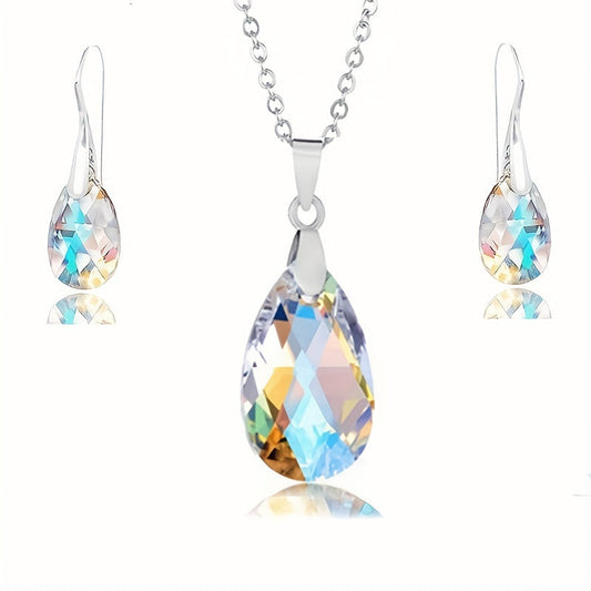 Lightweight Gold-Tone Earrings and Necklace