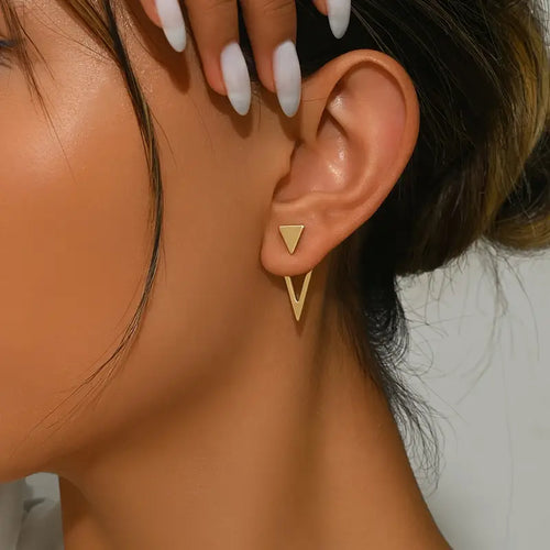 Lightweight Gold-Tone Earrings
