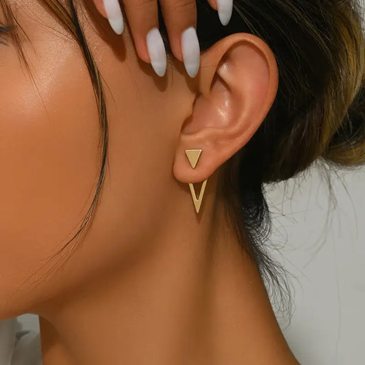 Lightweight Gold-Tone Earrings