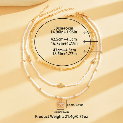 Day-to-Night Pearl-Inspired Necklace Set