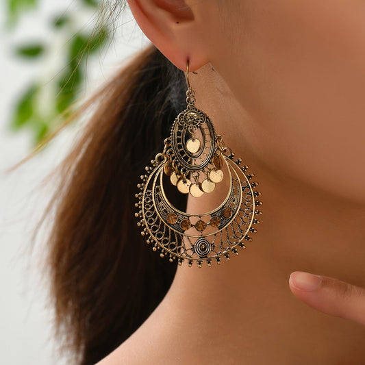 Lightweight Gold-Tone Earrings