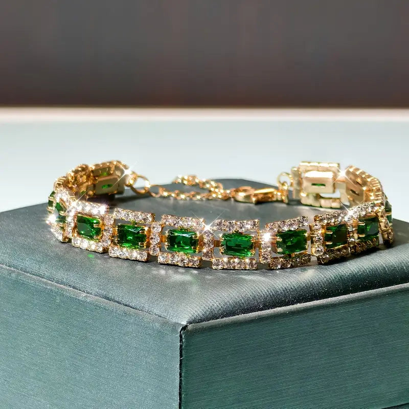 Emerald Statement Bracelet