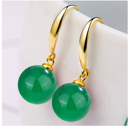 Elegant Weightless Resin Pearl Earrings