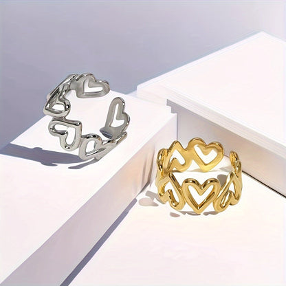 Gold-Tone Comfort-Fit Ring