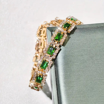 Emerald Statement Bracelet