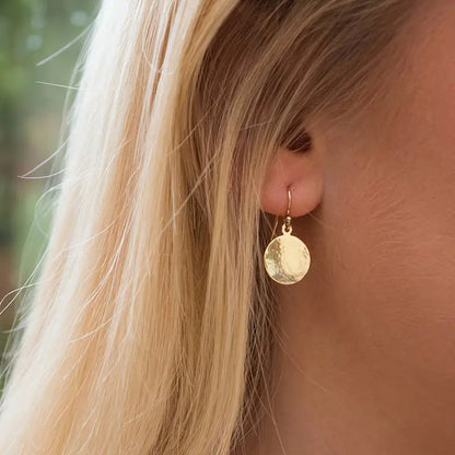 Lightweight Gold-Tone Earrings