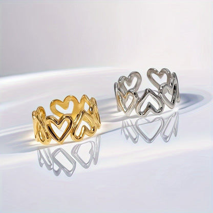 Gold-Tone Comfort-Fit Ring