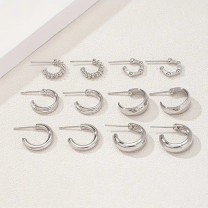 Lightweight Gold-Tone Earrings