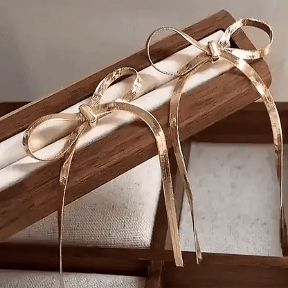 Timeless Bow Earrings for Confidence