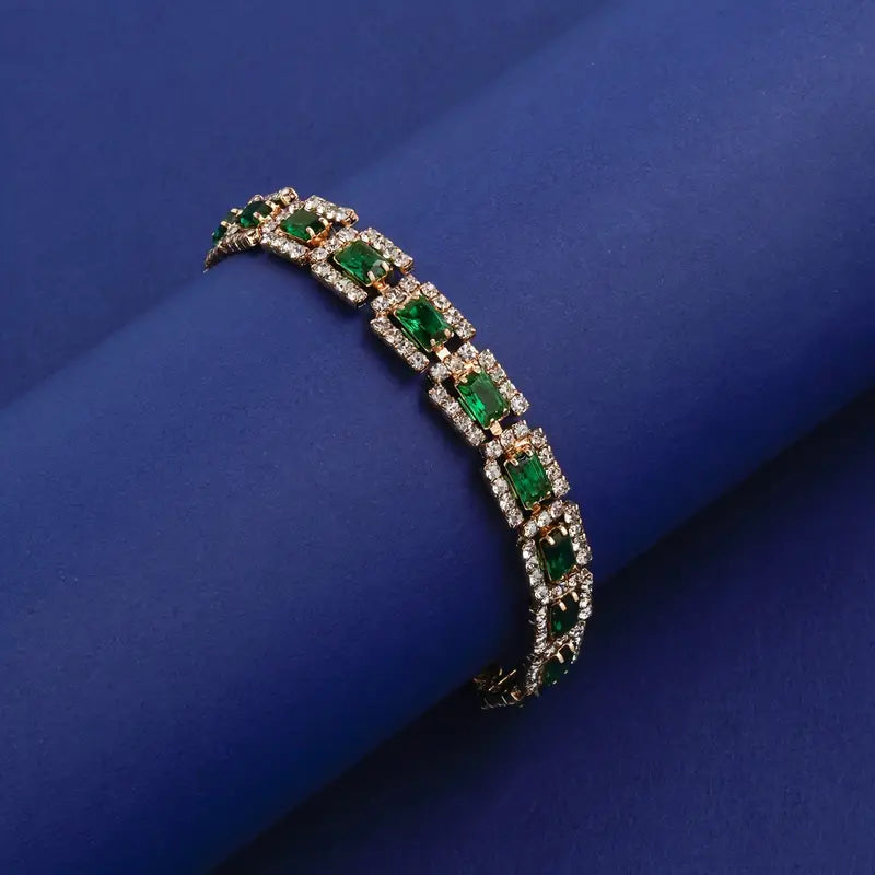Emerald Statement Bracelet