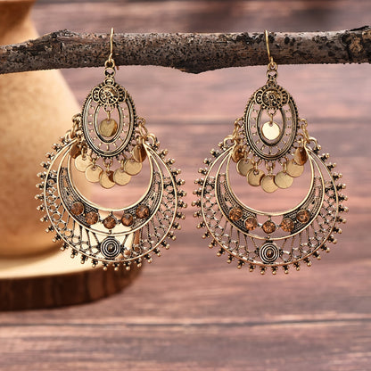 Lightweight Gold-Tone Earrings