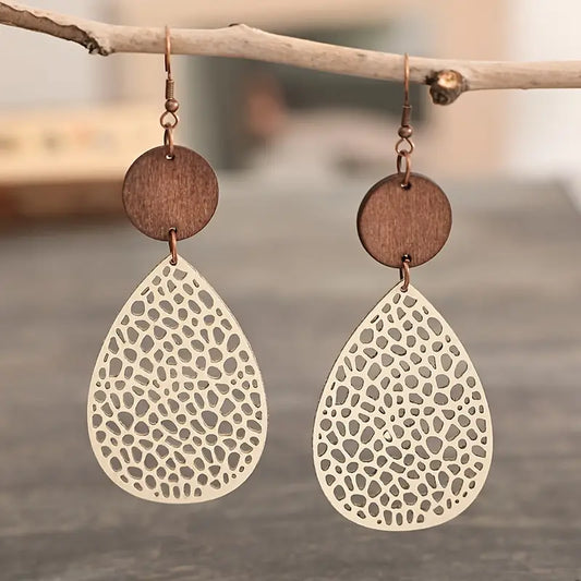 Lightweight Gold-Tone Earrings