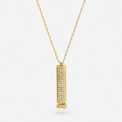 Secret Message Shimmer Necklace