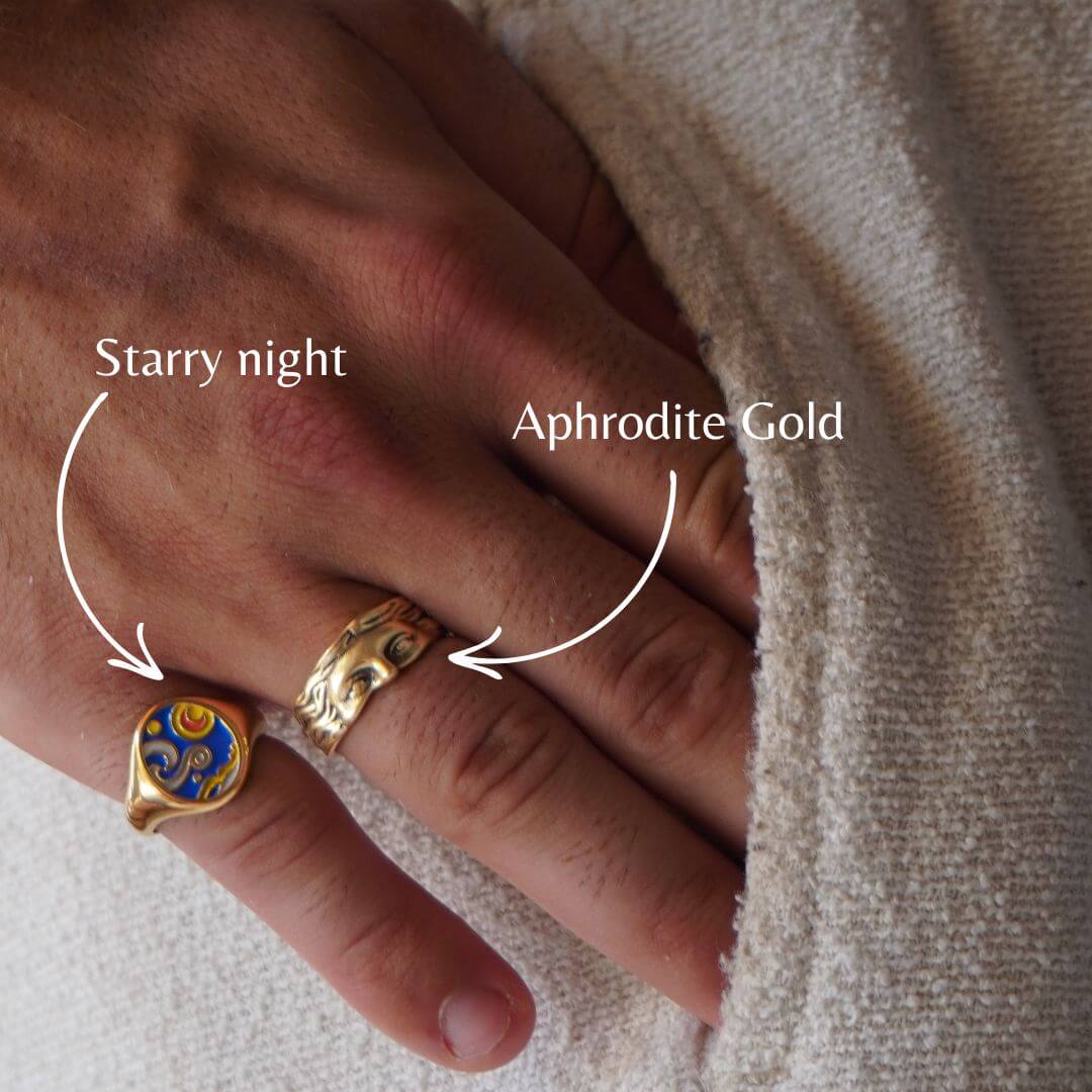 Aphrodite Gold-Plated Ring