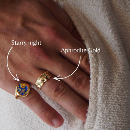 Aphrodite Gold-Plated Ring