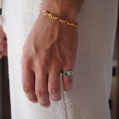 Cubist Statement Ring