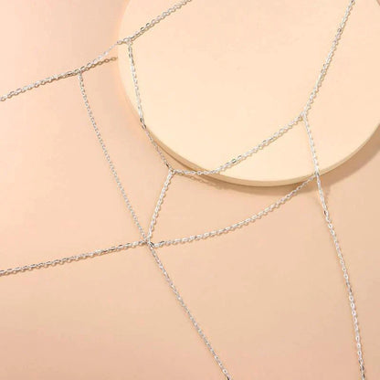 Glamour Layered Bra Chain Jewelry